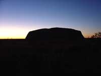 Lever sur Uluru